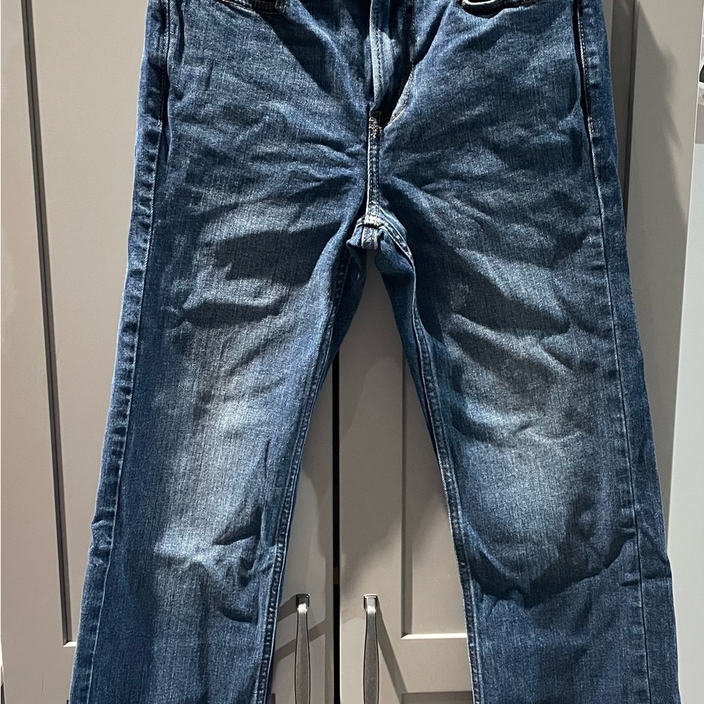 Abercrombie Kids Dark Blue Boot Cut Jeans Like NEW!!